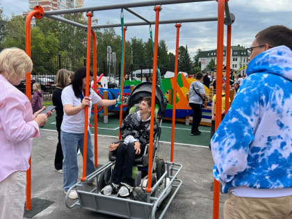 В Тольятти открыта первая инклюзивная площадка