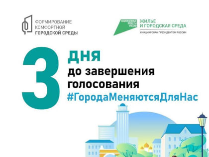 До окончания Всероссийского голосования осталось 3 дня