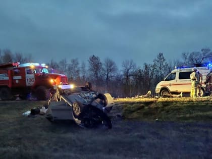 Под Сызранью в лобовом столкновении автомобилей погибла женщина
