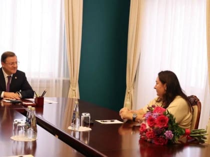 Дмитрий Азаров и Елена Вяльбе обсудили вопросы развития инфраструктуры лыжного спорта в Самарской области