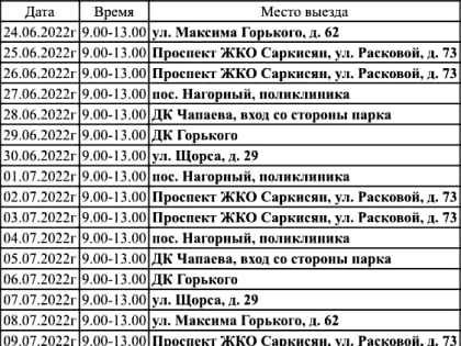 В Чапаевске продолжают работать выездные бригады по вакцинации от COVID-19