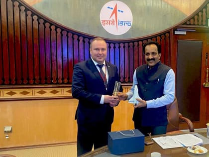 Космос объединяет. «Главкосмос» и ISRO (Индия) обсудили перспективы сотрудничества