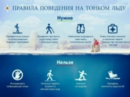 Осторожно - тонкий лед!