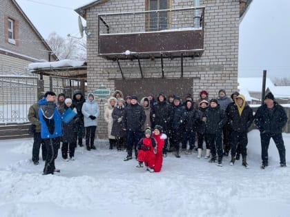 Сегодня 27.01.2024 жители поселка Усть-Кинельский провели собрание по обсуждению общественного проекта