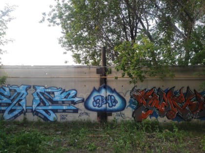 В Сызрани появилась новая стена граффити