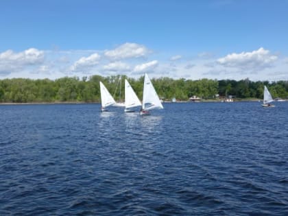 В акватории Волги в Самаре замечена флотилия "Финнов"