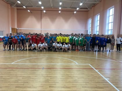 3 ноября в СК "Молодежный" прошла Спартакиада по волейболу среди юношей образовательных учреждений