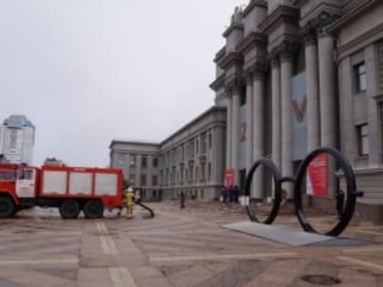 В Самаре провели пожарно-тактическое учение в здании театра оперы и балета