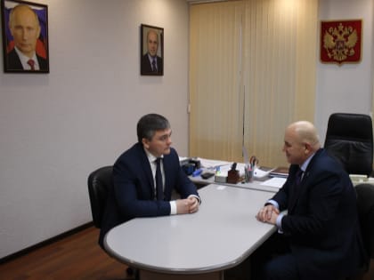 Руководитель УФНС в Самарской области  встретился с  уполномоченным по защите прав предпринимателей