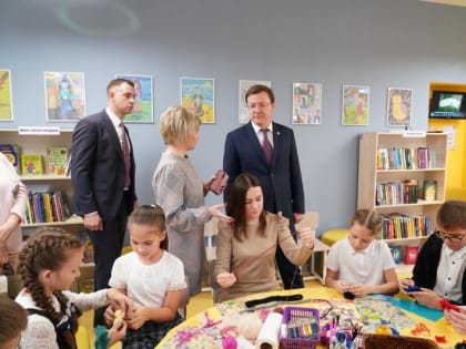 В Чапаевске заработала первая модельная библиотека