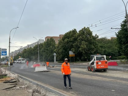 В Тольятти готовность ремонтируемых по нацпроекту дорог составляет 75%