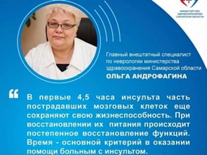 Эксперт: Время – основной критерий в оказании помощи больным с инсультом