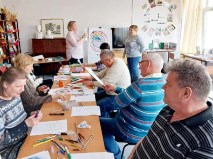 Занятие по нейрографии «Со здоровьем на одной волне» в рамках цикла занятий «Все будет нейро!» Нефтегорская Межпоселенческая библиотека