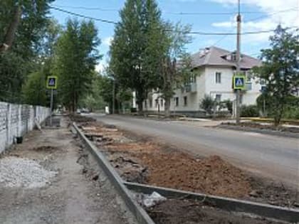 Ремонт дорог продолжается