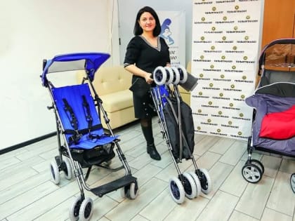 ПАО «ТОАЗ» помог купить коляски для детей с ограниченными возможностями здоровья