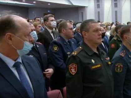 Участники оргкомитета «Победа» почтили память погибших в специальной военной операции на Украине минутой молчания