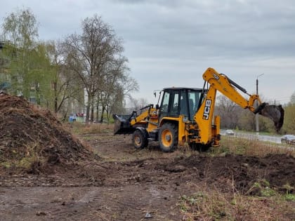 На территориях – победителях Всероссийского голосования идут работы по благоустройству
