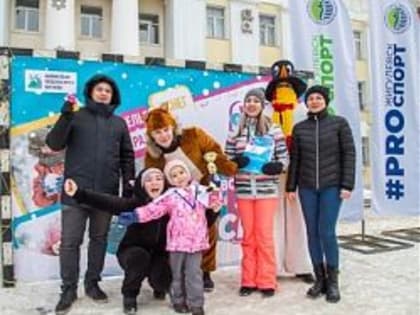 День снега  в Жигулёвске