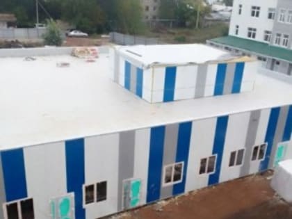В Похвистнево возводится новый корпус центральной больницы города и района
