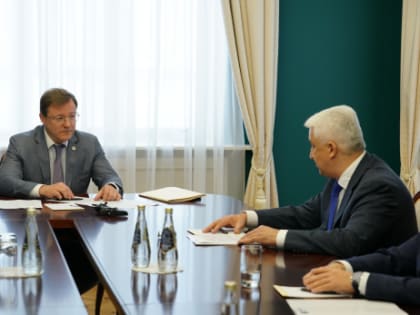 Дмитрий Азаров обсудил с руководством ПАО «Россети Волга» вопросы подготовки молодых энергетиков