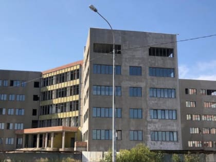 Новая 6-этажная поликлиника для жителей Самары в Волгаре готова на 50 %