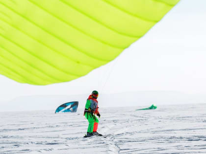 Сегодня в Тольятти стартует Чемпионат России по сноукайтингу