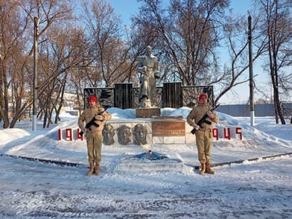 Самарские юнармейцы почтили память героев ВОВ