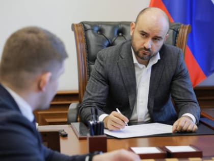 Вячеслав Федорищев обсудил с Александром Шарковым планы по развитию Волжского района