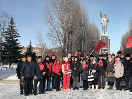 Коммунисты Тольятти почтили память вождя мирового пролетариата