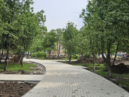 В стиле 40-х годов: В областной столице благоустраивают  сквер «Самарец»