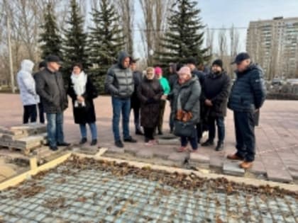 Обновление Парка Победы в Тольятти