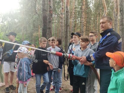 28 июня дети, отдыхающие в санаторном лагере круглогодичного действия «Отдых», принимали гостей.