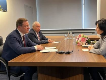 ГУБЕРНАТОР ДМИТРИЙ АЗАРОВ В САМАРЕ ВСТРЕТИЛСЯ С СЕКРЕТАРЕМ ОБЩЕСТВЕННОЙ ПАЛАТЫ РФ