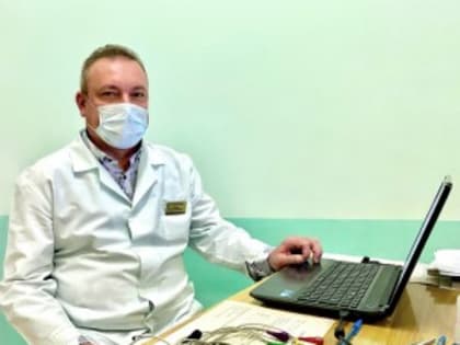 Пациенты Чапаевской больницы проходят ЭКГ-мониторинг на новом современном оборудовании