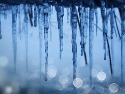 Жители Сызрани придумали, как делать деньги на сосулях