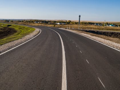 В Кинель-Черкассы - с комфортом! В Самарской области завершен ремонт еще одной автодороги