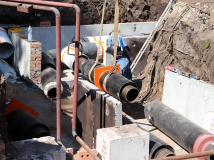 В Тольятти обновили половину теплосетей 32-го квартала