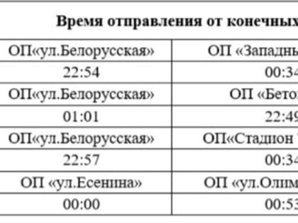 Появился график работы тольяттинского пассажирского транспорта в новогоднюю ночь