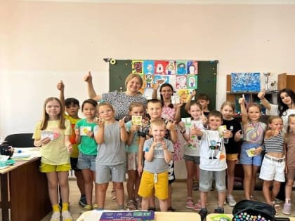 В Тольятти дети совершили «Путешествие в мир красок»