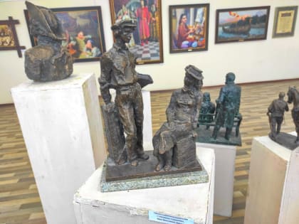 Петр Первый, маршал Жуков и семья Аксаковых: в Сызрани открылась уникальная выставка скульптора Мельникова