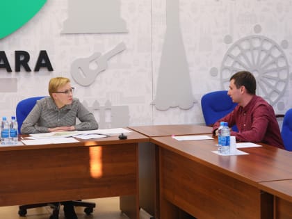 Глава Самары Елена Лапушкина провела личный прием граждан