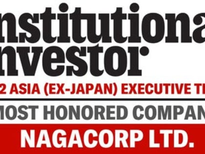 NagaCorp завоевывает высокие награды от журнала «Институциональный инвестор»