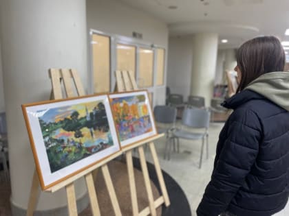 Пациенты Самарского областного клинического онкологического диспансера смогут посетить выставку картин