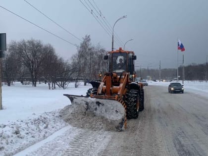 В Тольятти возбуждено дело в отношении подрядчика, убирающего снег