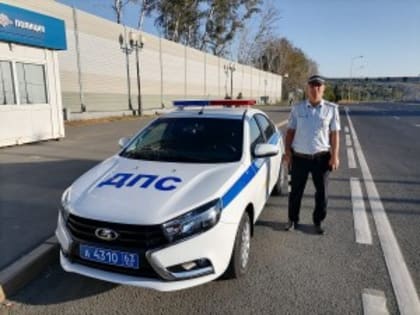 Самарский инспектор ДПС помог доставить женщину в медицинское учреждение