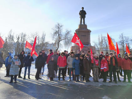 Самарские коммунисты почтили память В.И. Ленина