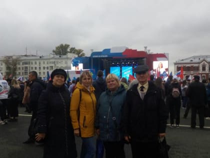 В Самаре прошла патриотическая акция в поддержку итогов референдумов 30 сентября 2022 года