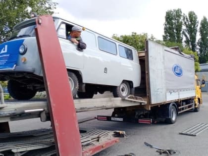  Переоборудованный УАЗ для медиков отправляется на СВО из Тольятти