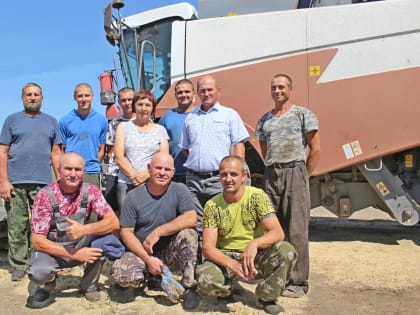 Урожайность в кооперативе Хворостянского района сохранилась на уровне прошлого года