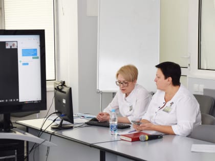 В областном онкодиспансере обсудили работу ЦАОП в 2024 году